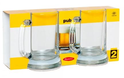 Кружка д/пива 670 мл 2 шт Паб 55229 